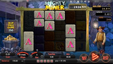 Mighty Miner Slot by SimplePlay: Play for FREE.